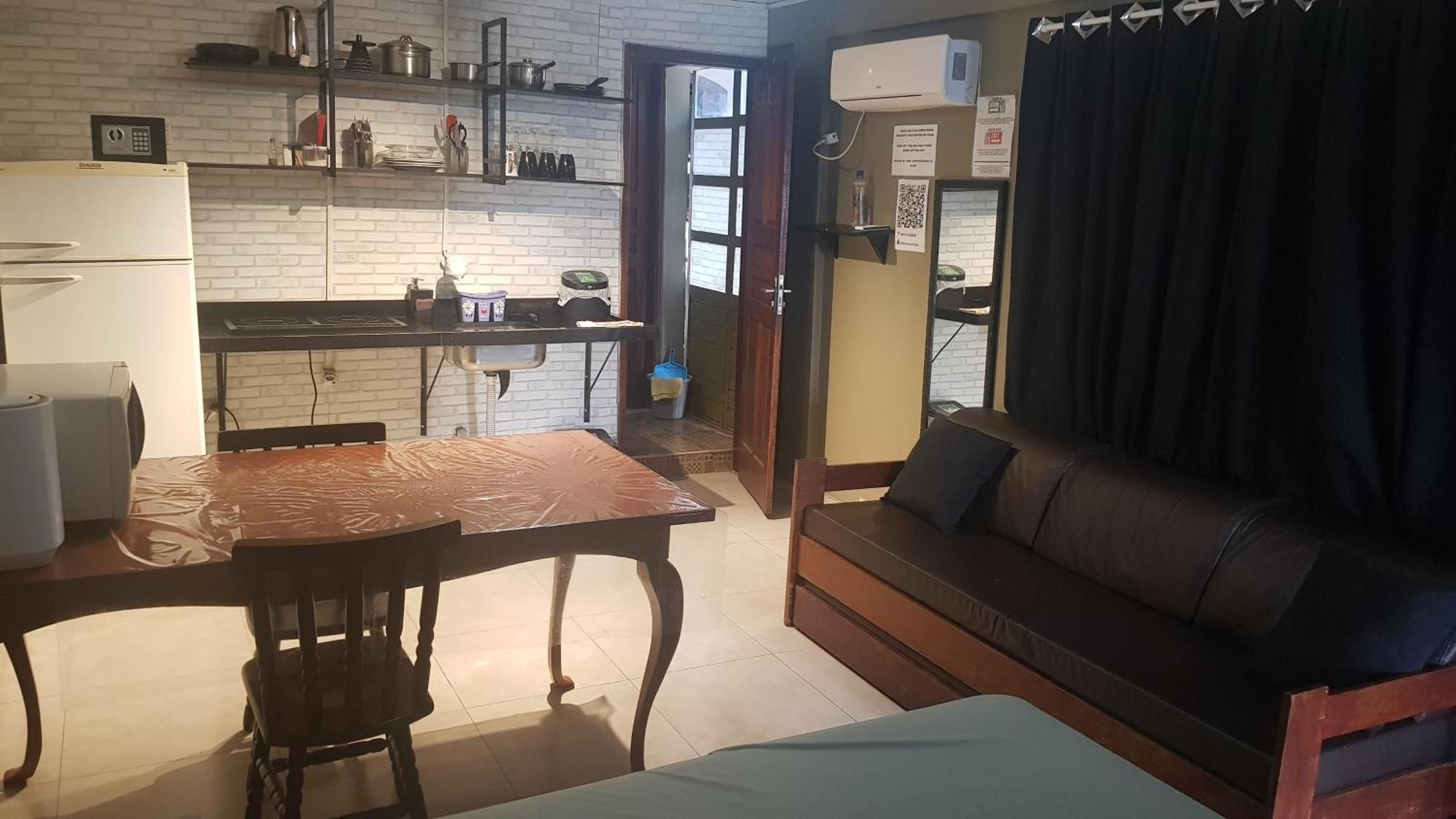 포스두이구아수 Casa No Centro De Foz! Ar-Condicionado, Smart Tv, Wi-Fi, Cozinha, Ventilador E 4 Camas 아파트 외부 사진